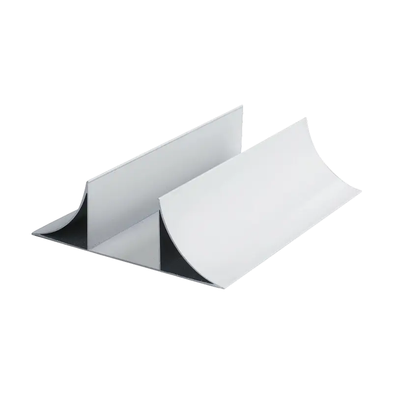Aluminiu dublu cu canelură R