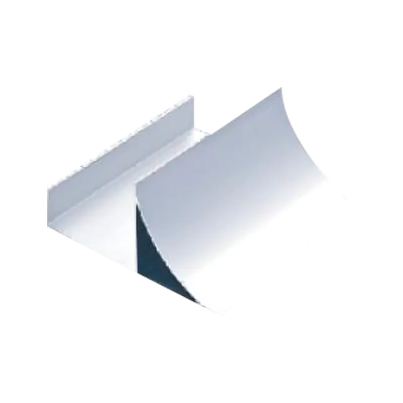 Aluminiu cu o singură canelură în R