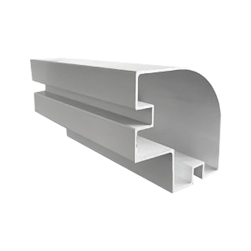 Placă manuală cu profil din aluminiu cu cilindru exterior